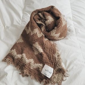 Wilfred Diamond Mosaic Blanket Scarf